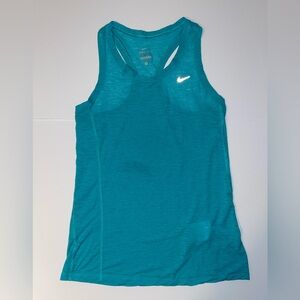 Nike Dri-Fit Racerback Tank Top Light Blue